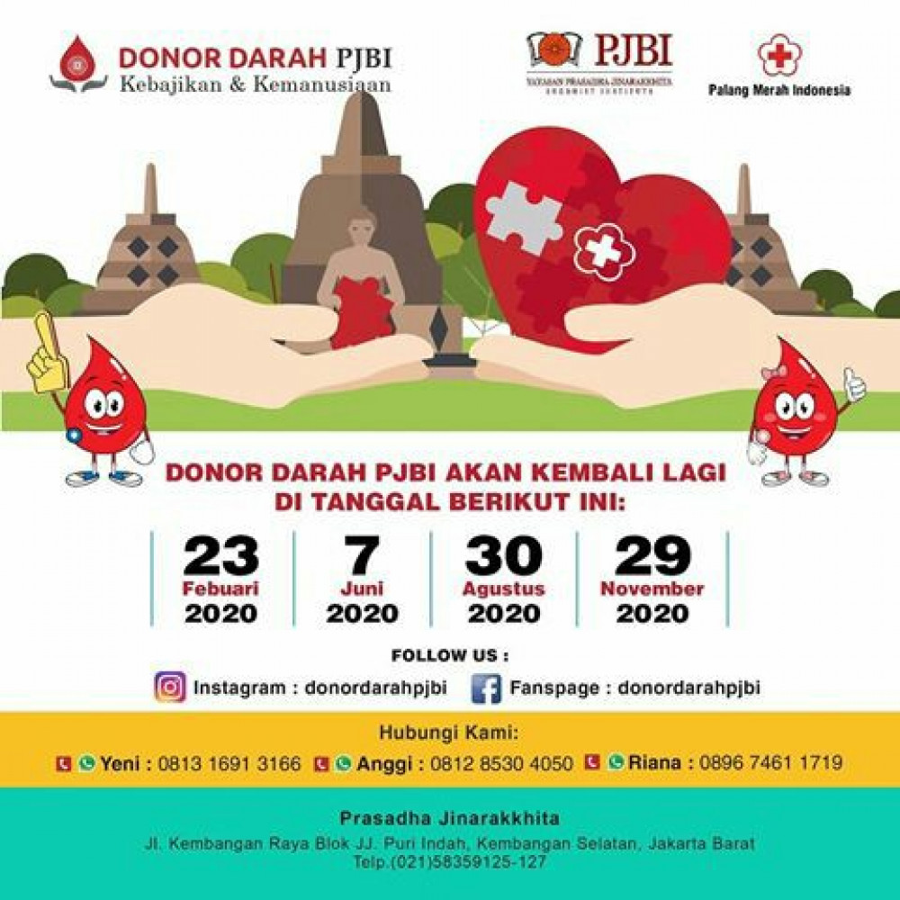 Donor Darah PJBI Jakarta Barat