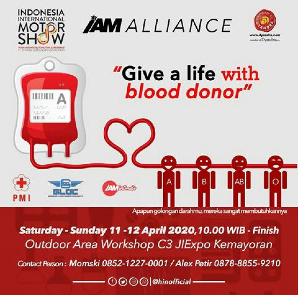 Donor Darah IAM Alliance JIExpo Kemayoran