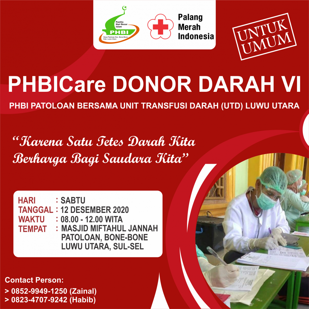 PHBICare Donor Darah VI