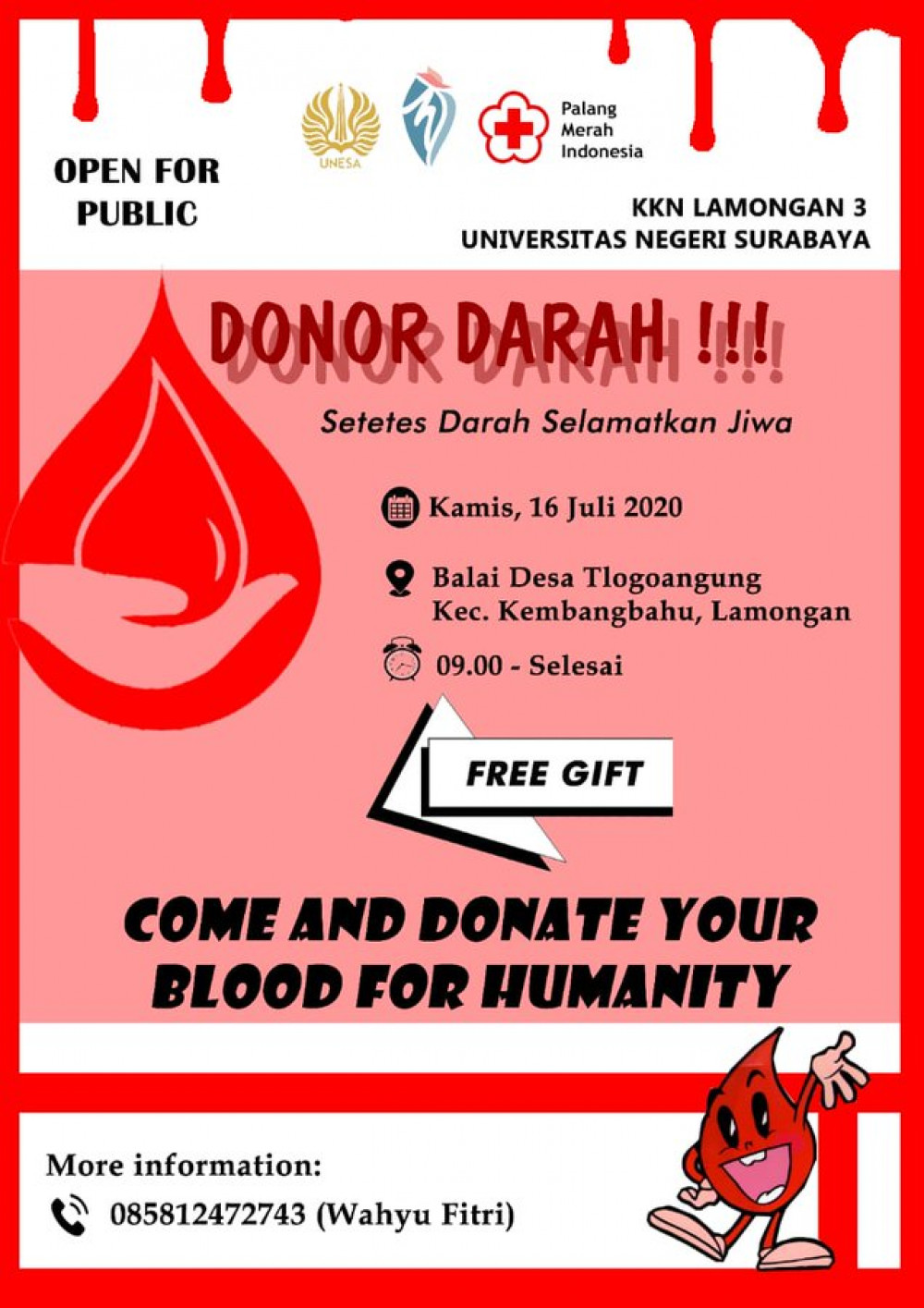 Setetes Darah Selamatkan Jiwa