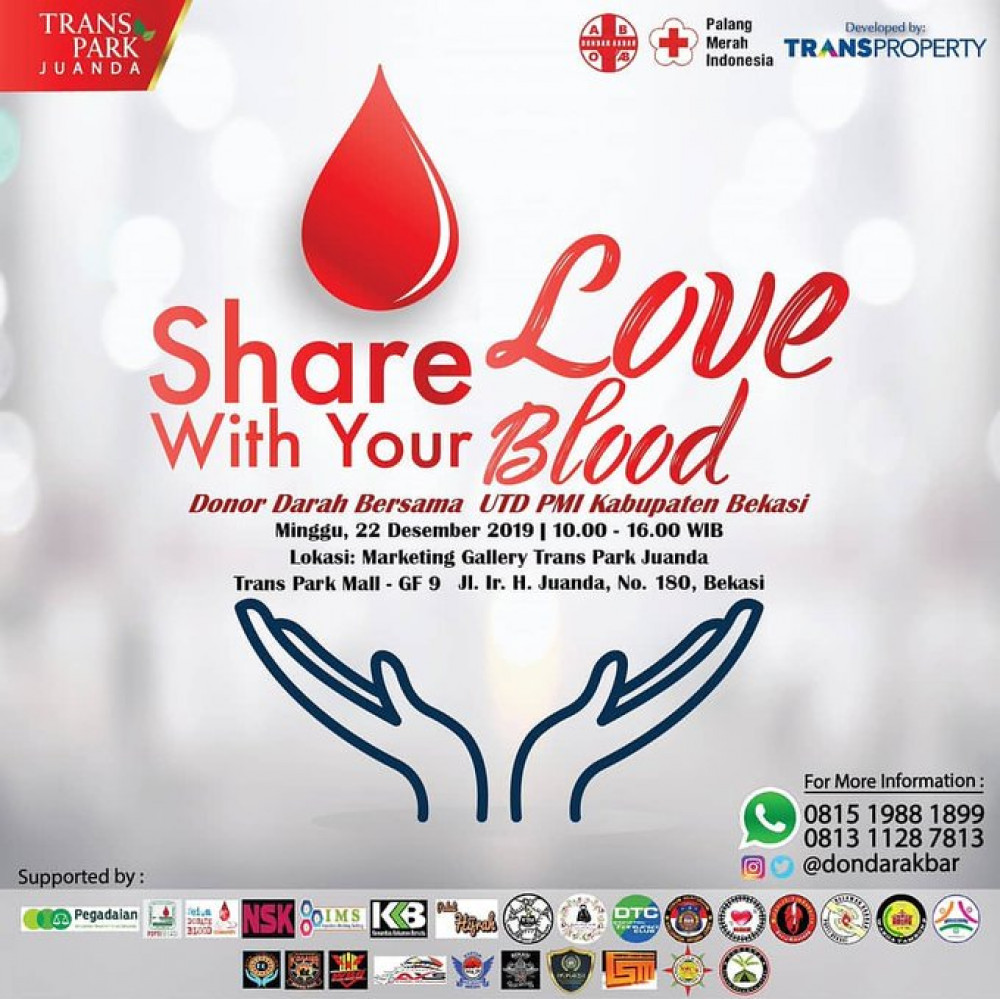 Share Love With Your Blood