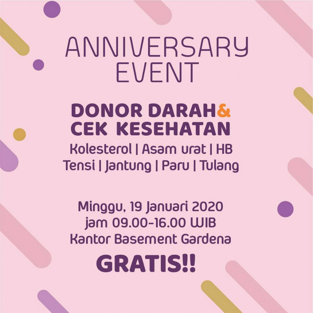 Gardena Anniversary Event