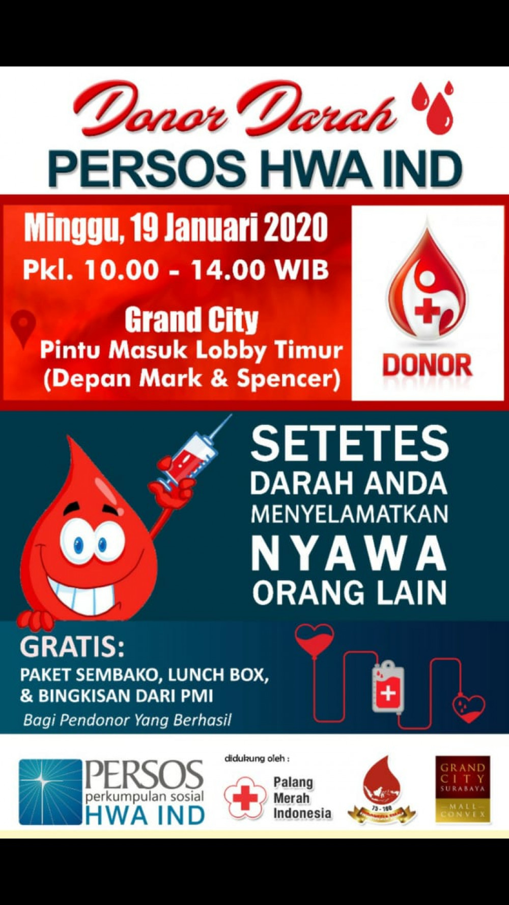 Donor Darah Persos HWA IND