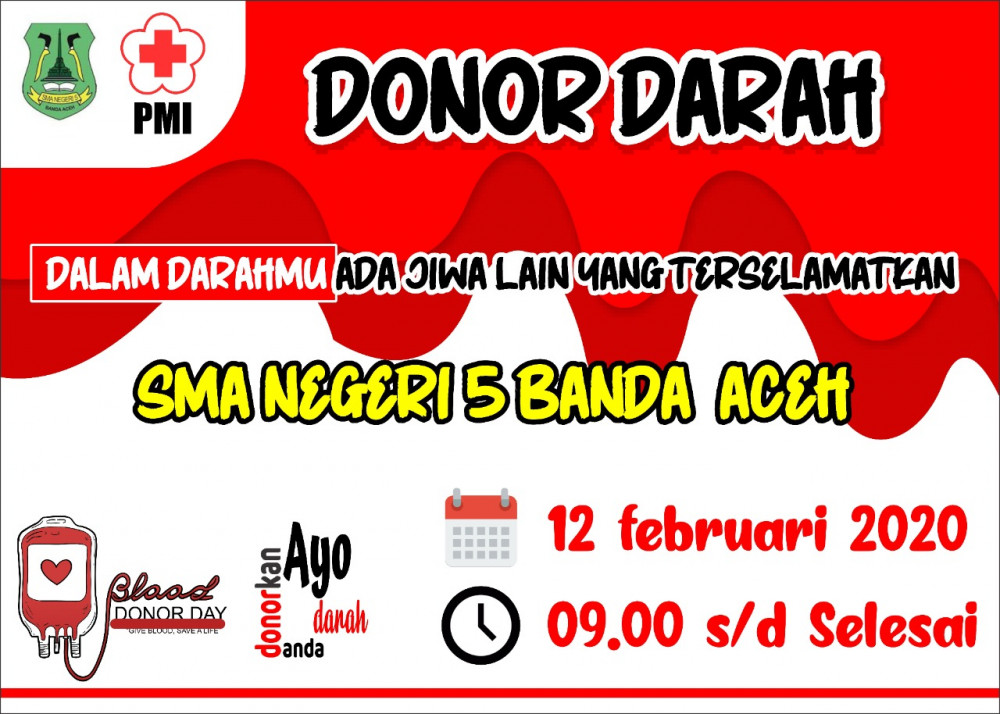 Donor Darah SMAN 5 Banda Aceh