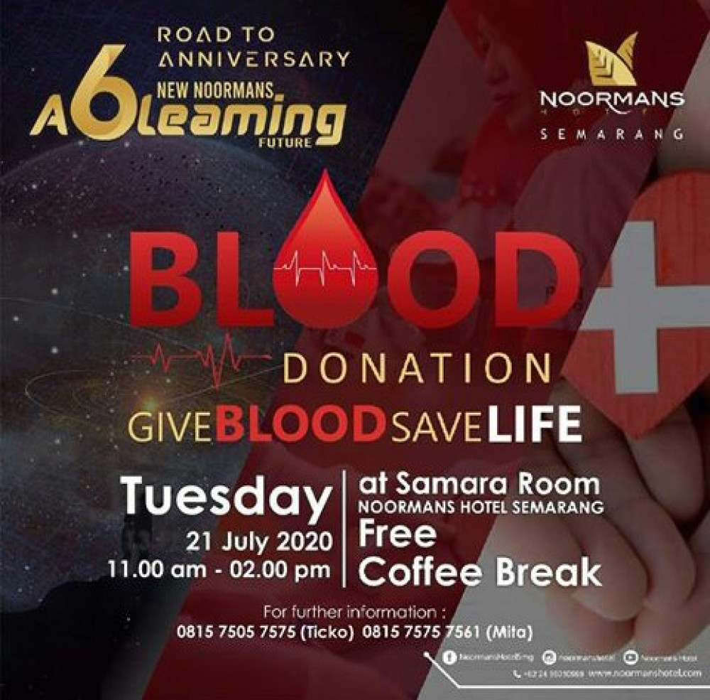 Blood Donation Road To Anniversary New Noorman